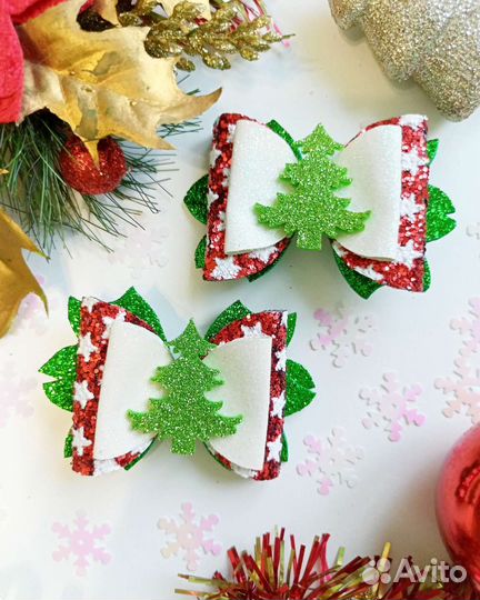 Заколки ободки на нг утренник фотосессию