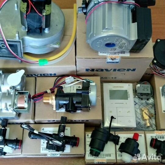 Запчасти в наличии для котлов Navien (Навиен)