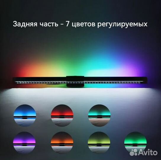Лампа для монитора с фоновой подсветкой RGB