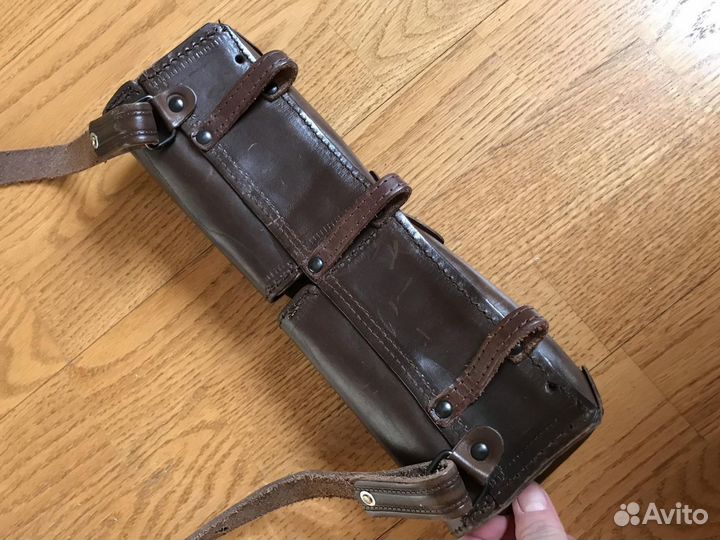 Подсумок охотничий из натуральной кожи