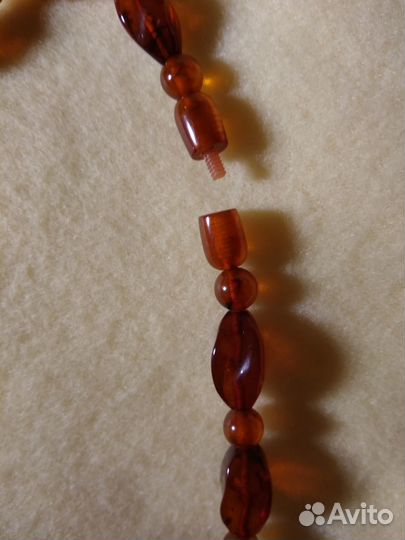 Янтарные,Настоящие,Бусы, Советского времени