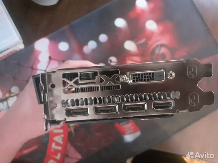 Видеокарта rx580 8gb sapphire nitro rx470 4gb xfx