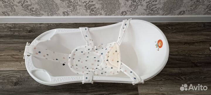 Детская ванночка с гамаком