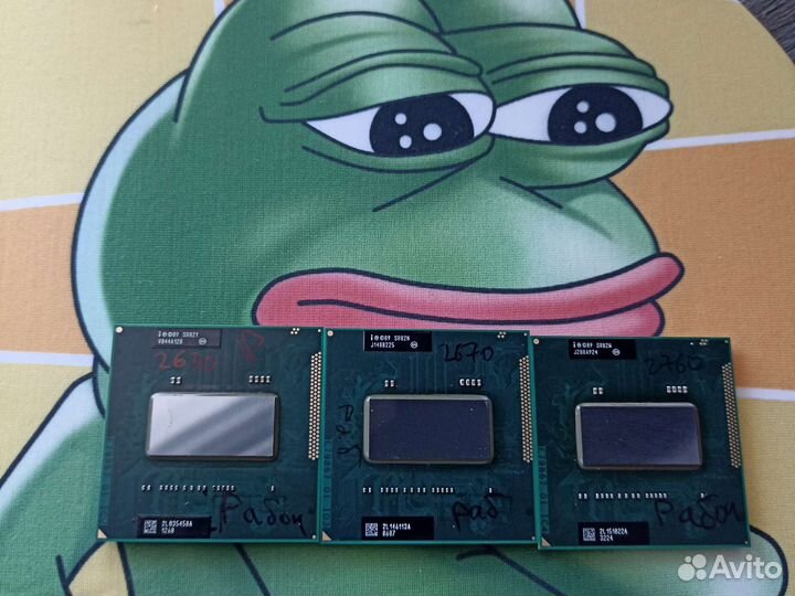 Процессоры intel core i7 2630qm 2670qm 2760qm