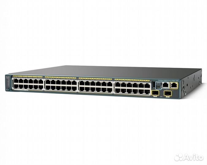 Коммутатор (свич) Cisco 2960S-48FPD-L