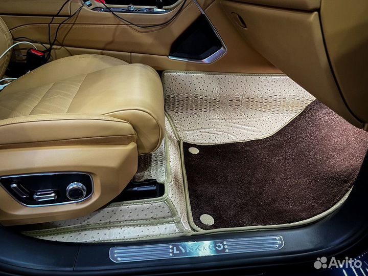 3D автоковpики из экокoжи 3Д