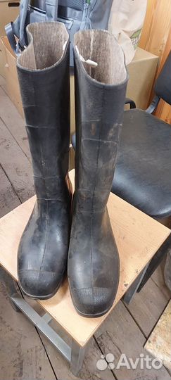 Сапоги резиновые мужские 43
