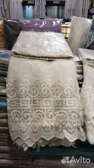 Тюль,новый, Турция, 2.5 на 4 м