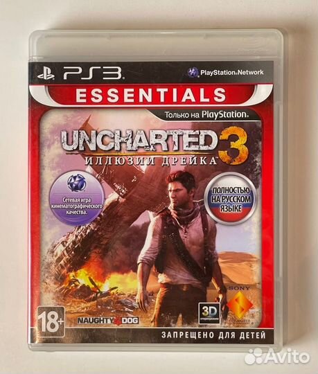 Игра Uncharted 3 Иллюзии Дрейка на PlayStation 3
