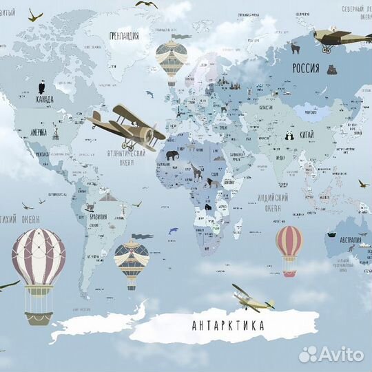 Авторские фотообои 