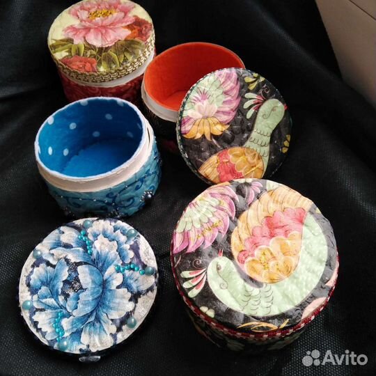 Коробка подарочная новогодняя шкатулка