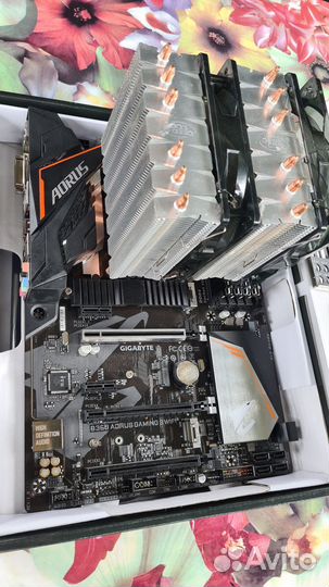 Процессор+мать+память+охлад