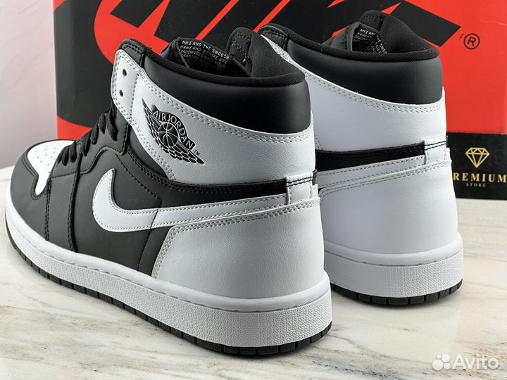 Кроссовки Nike Air Jordan 1 High OG Black White