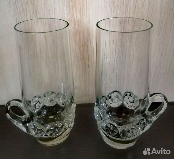 Пивные кружки. Бокалы из цветного стекла