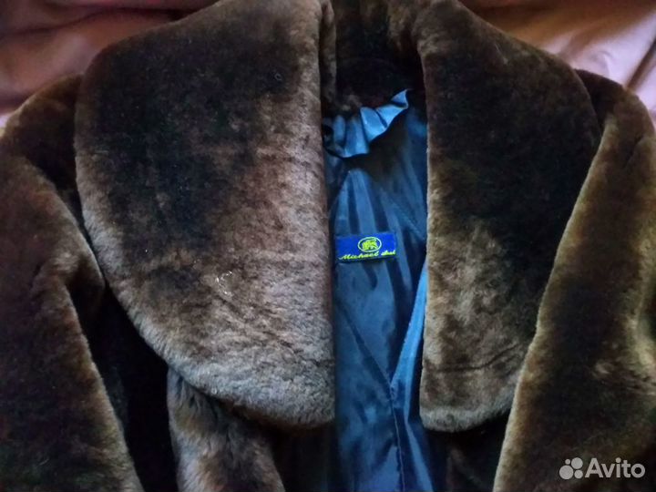 Шуба мутон, б/у. пр-во Россия