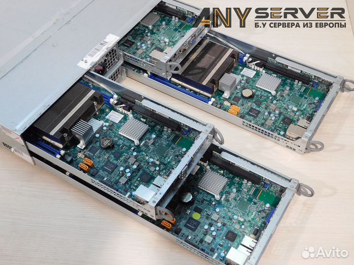 Сервер Supermicro 6028TR 8x E5-2650v4 128Gb 12LFF