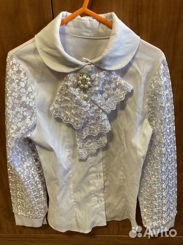 Школьная блузка 128