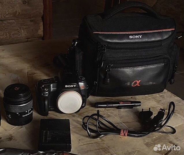 Зеркальный фотоаппарат Sony Alpha A550