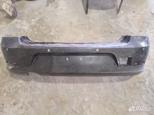 Бампер задний Renault logan 1 Фаза 2