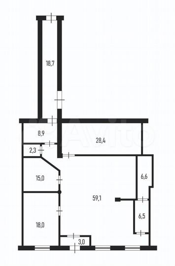 Торговая площадь, 164.5 м²
