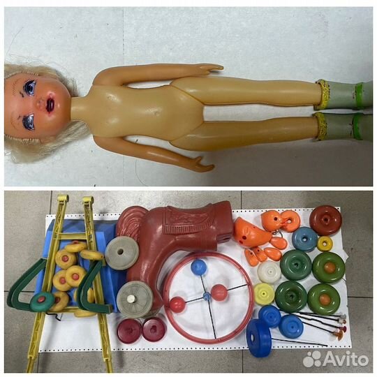 Детские игрушки СССР разобранные