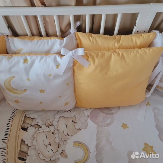 Бортики в кроватку