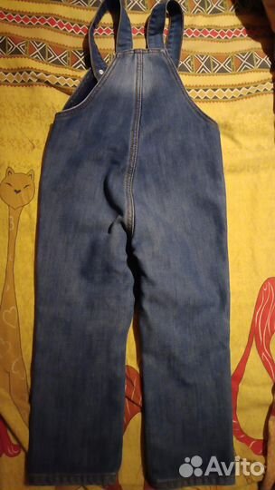 Комбинезон джинсовый детский