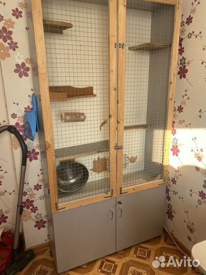 Витрина для шиншилл самодельная