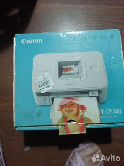 Фотопринтер canon selphy