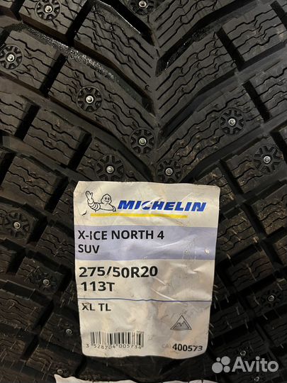 Michelin X-Ice North 4 SUV 275/50 R20 113T