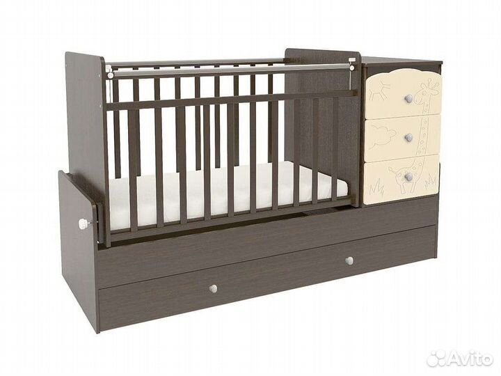 Кроватка-трансформер детская