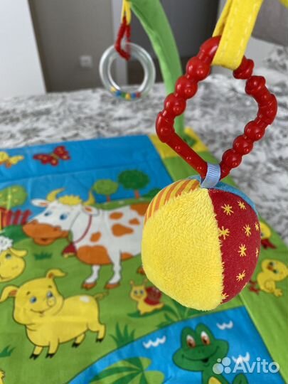 Развивающий коврик Мякиши