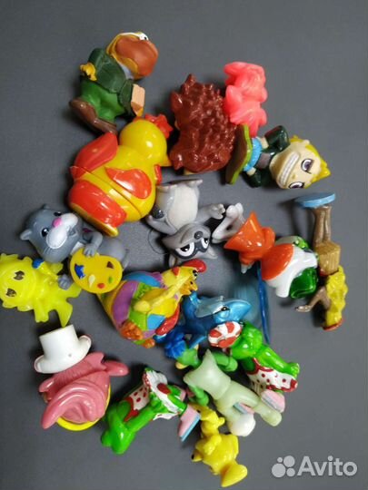 Миниатюрные игрушки разные