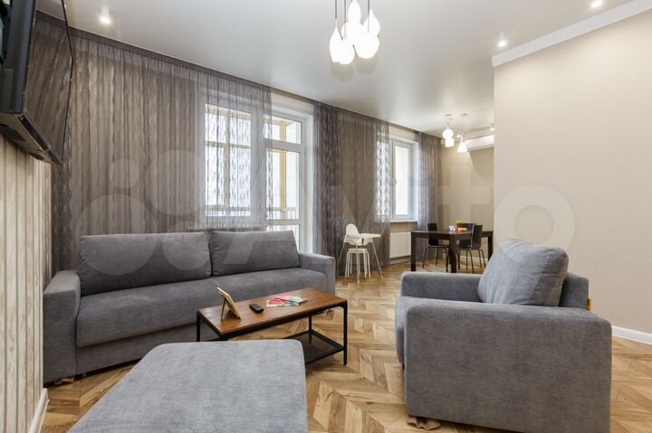 Квартира-студия, 55 м², 7/22 эт.