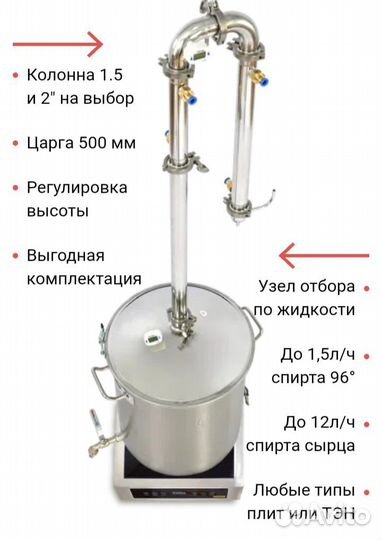 Дистиллятор самогонный аппарат