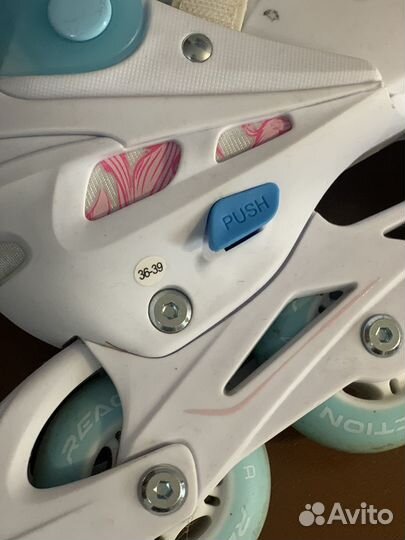 Ролики детские раздвижные 36-39 размер
