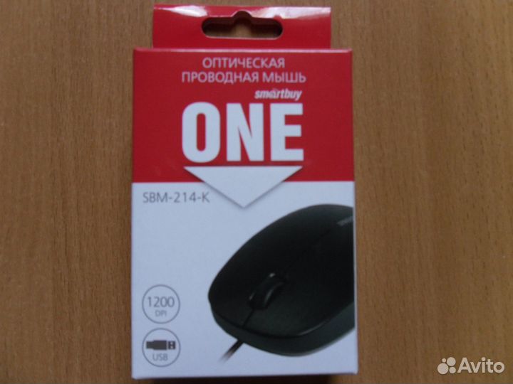 Мышка + Коврик для мыши - Новые