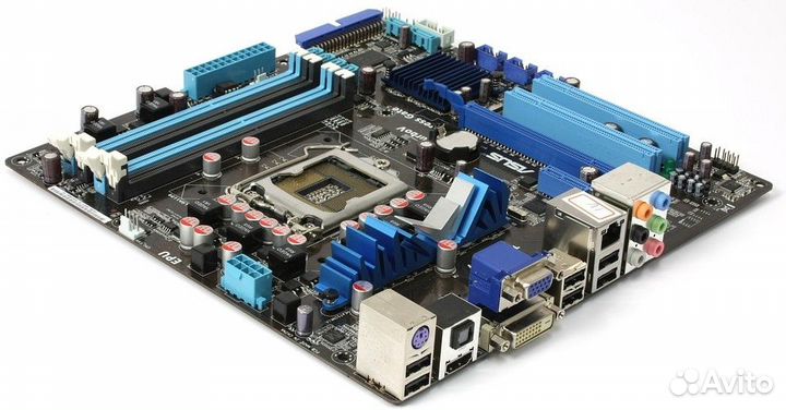 Материнская плата asus P7H55-M PRO