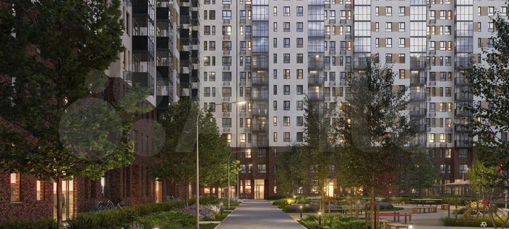 1-к. квартира, 41,8 м², 7/17 эт.