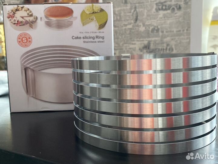 Раздвижное кольцо для выпечки