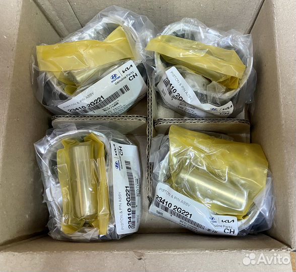 Поршень ремонтный 0,5 G4KE Hyundai