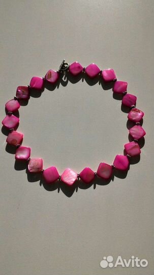 Бусы из перламутра