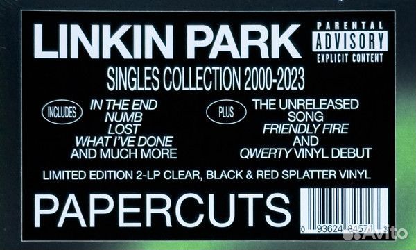 Linkin park Papercuts - Singles Collection 2000-20