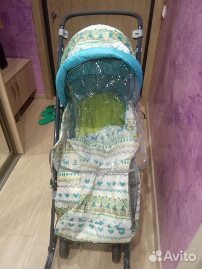 Санки коляска умка