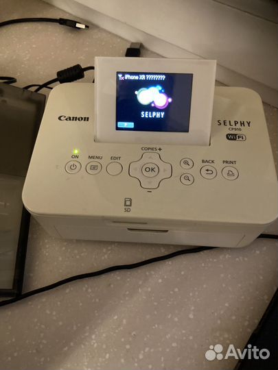 Цветной принтер Canon selphy CP910