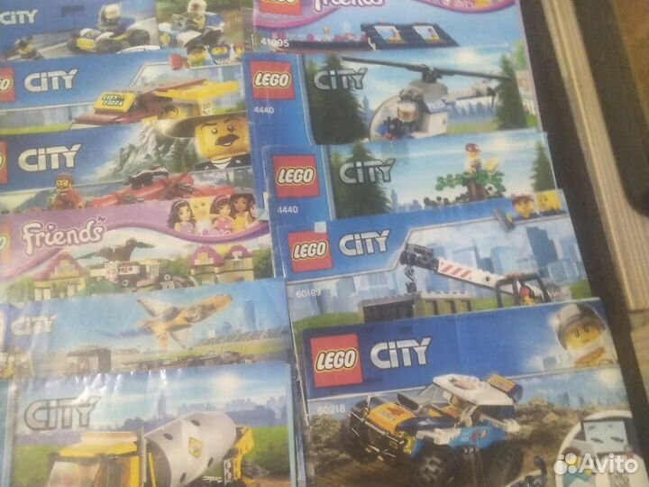 Lego инструкции 24 шт оригинал+30шт аналог