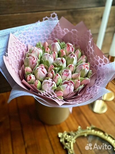 Зефирные тюльпаны