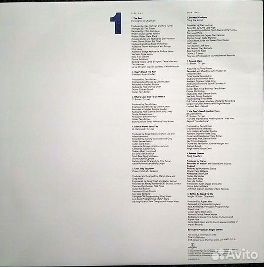 Виниловая пластинка Turner, Tina, Simply The Best