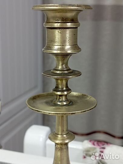 Подсвечник бронза СССР