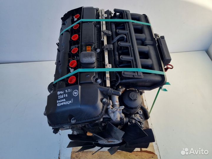 Двигатель контрактный BMW 2.2 M54B22 226S1